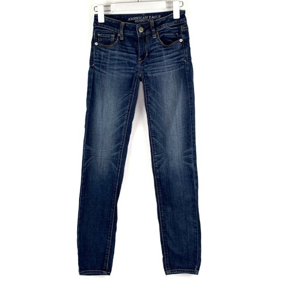 American Eagle Outfitters Denim - AE American Eagle Skinny Super Stretch 00 Jeans
